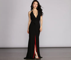 Abigail Formal High Slit Dress