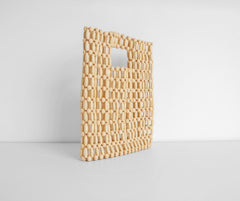 A Summer Mood Wooden Beaded Mini Tote