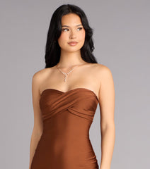 Adley Strapless Mermaid Dress