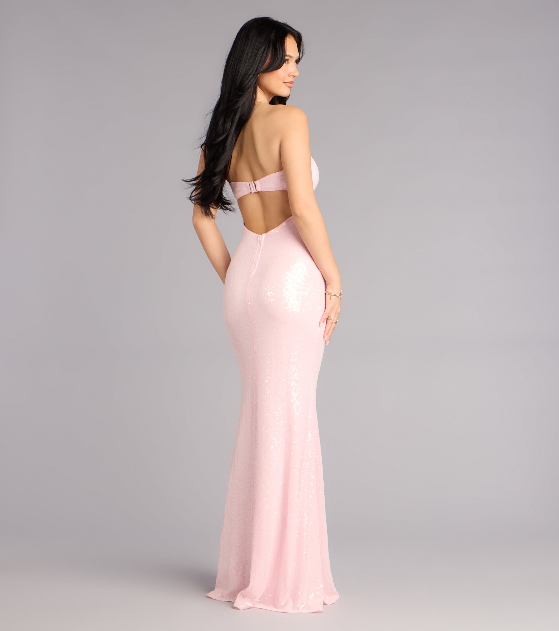 Aimee Sequin Starfish Formal Dress