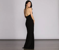 Abigail Formal High Slit Dress