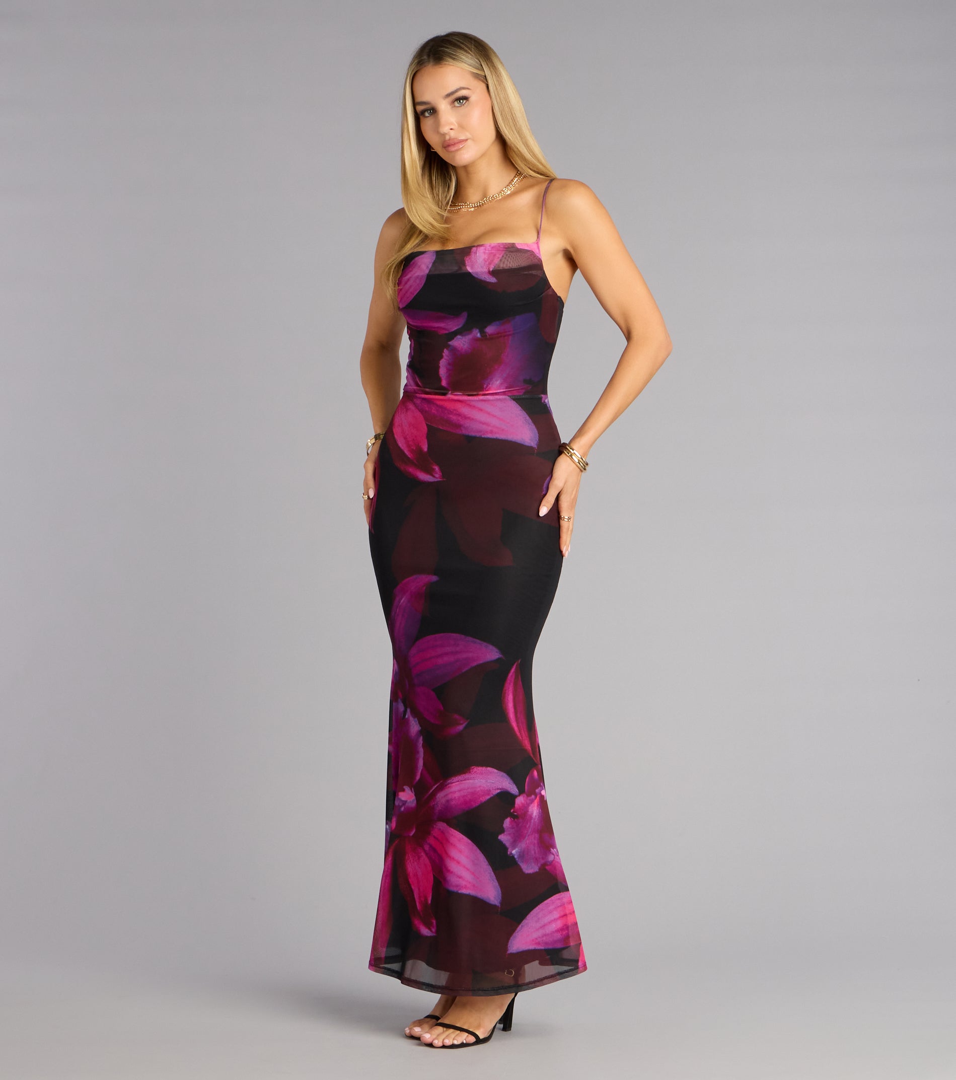After Hours Bloom Floral Maxi Dress
