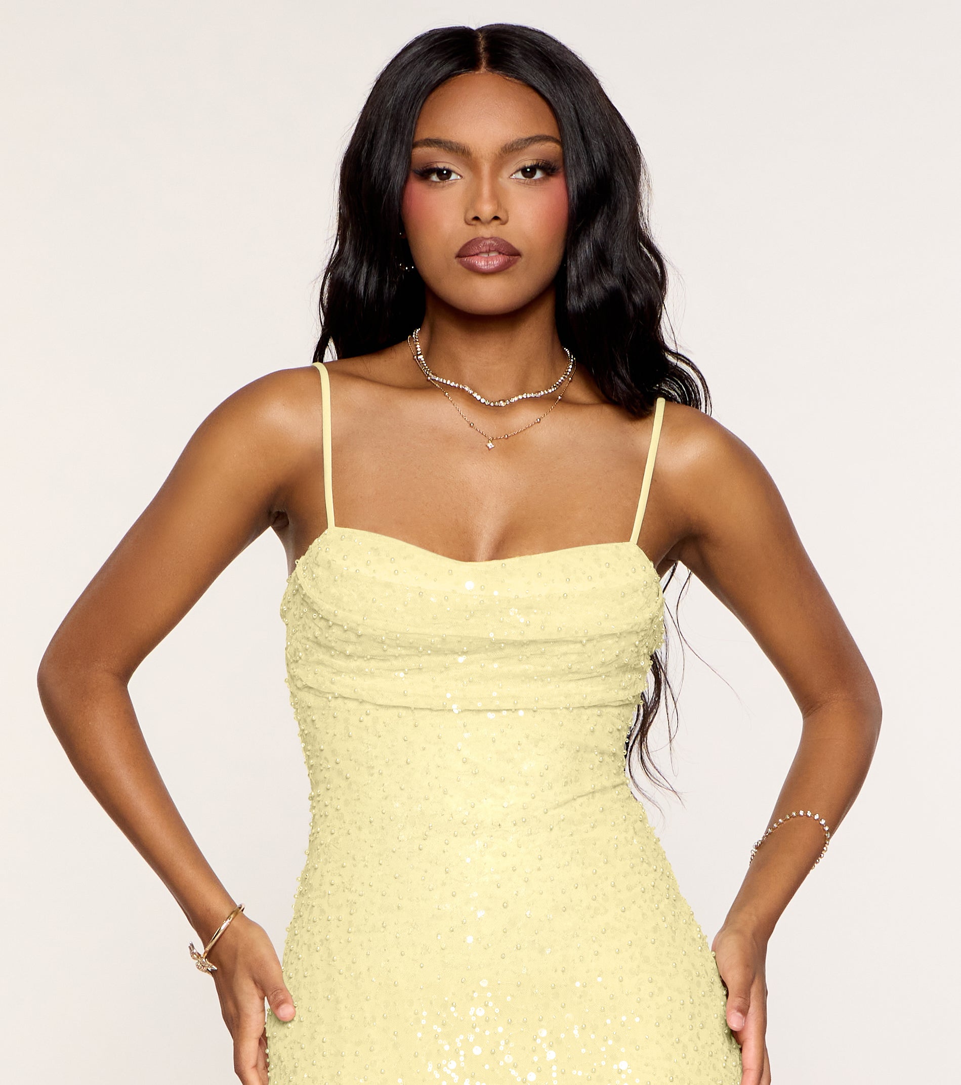 After Party Sparkle Sequin Mini Dress