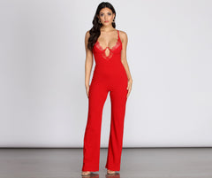 A Little Lace Jumpsuit