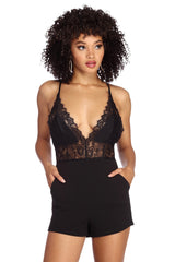 A Little Lace Romper
