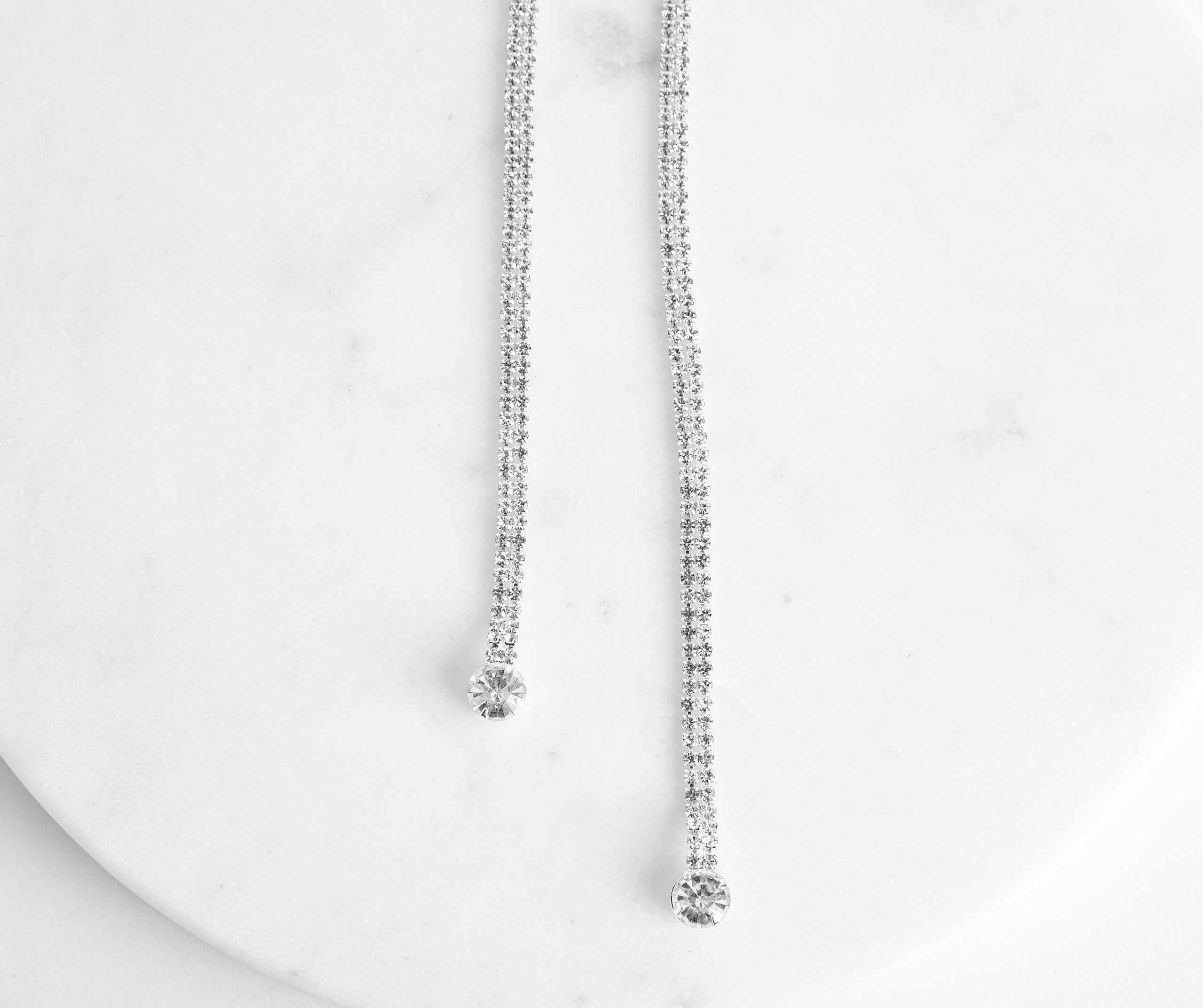 A Twist Of Rhine Necklace Set