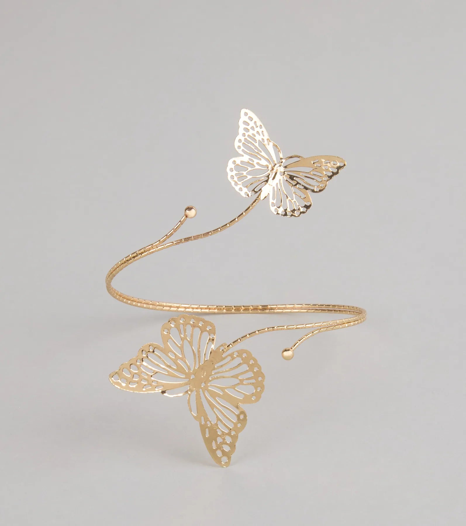 Airy Aura Butterfly Arm Cuff