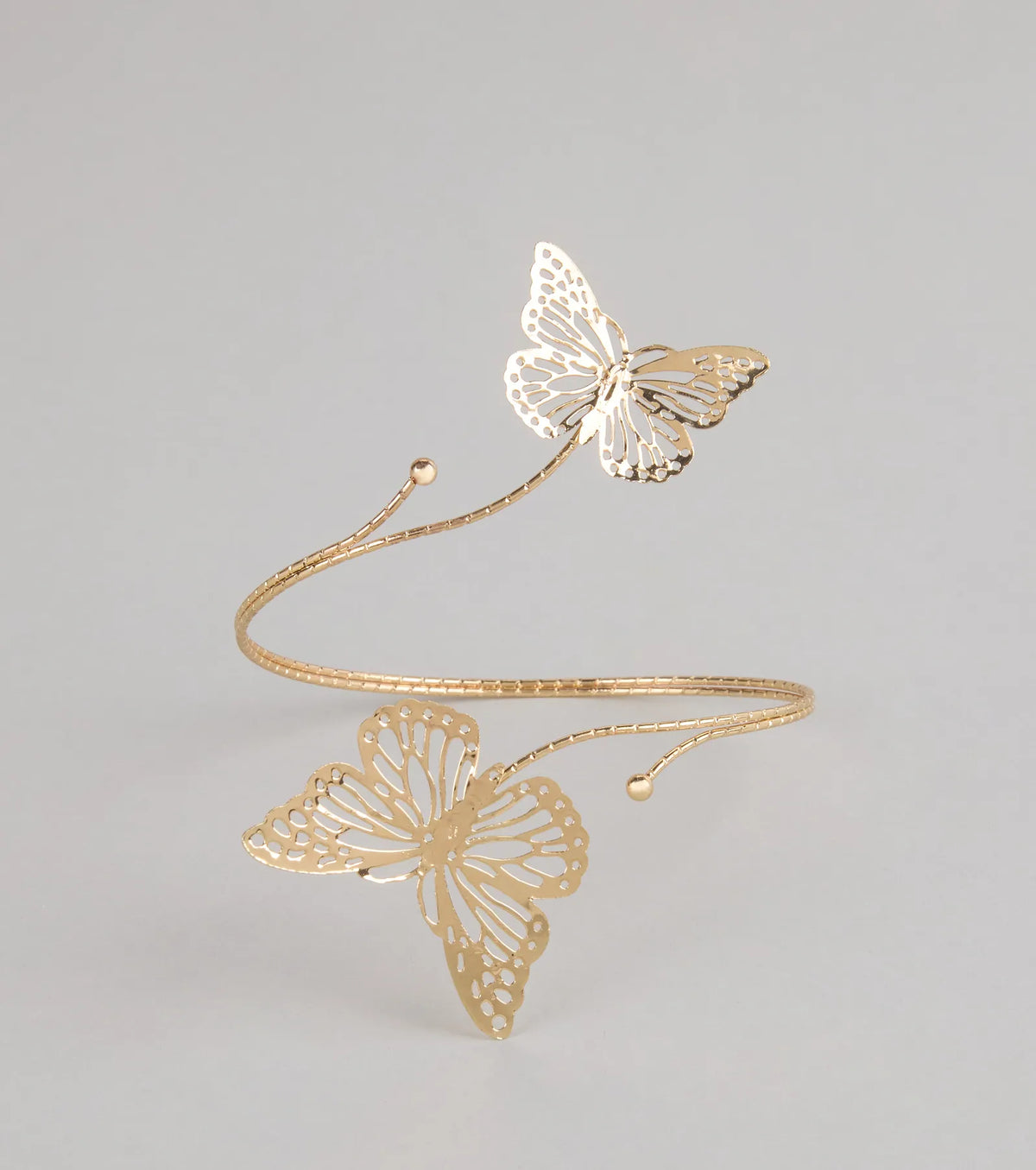 Airy Aura Butterfly Arm Cuff