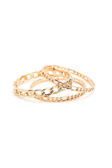 3 Pack Chain Link Bangles